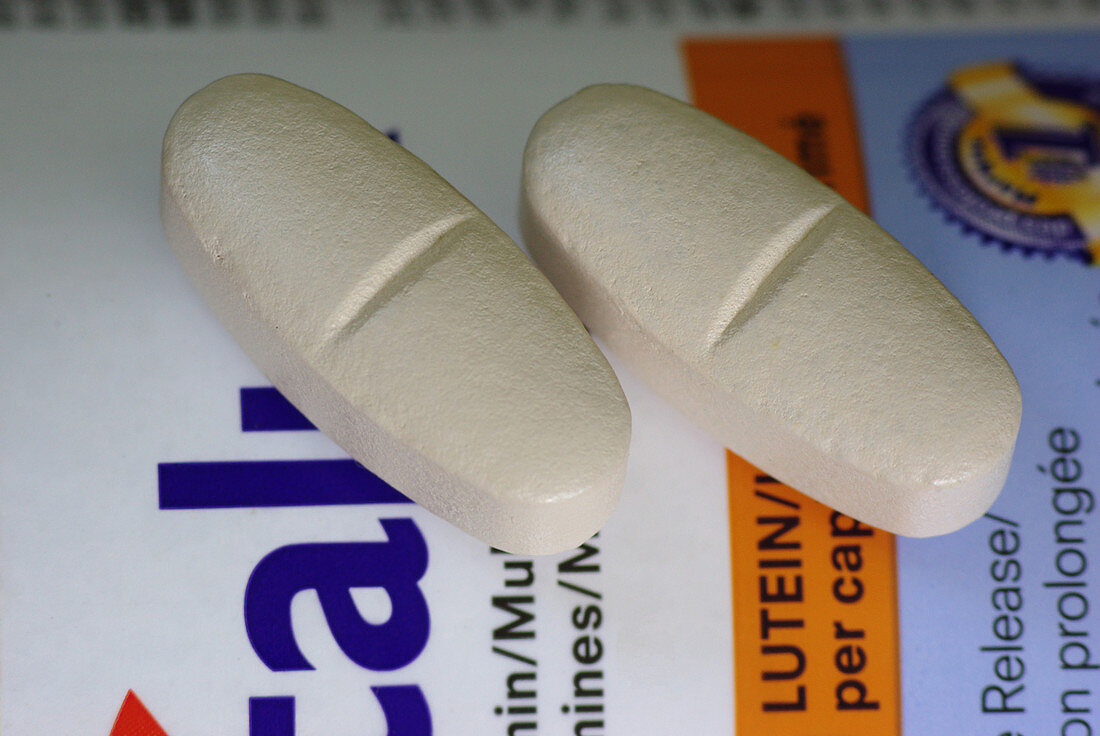 Lutein 5 mg multivitamin caplets