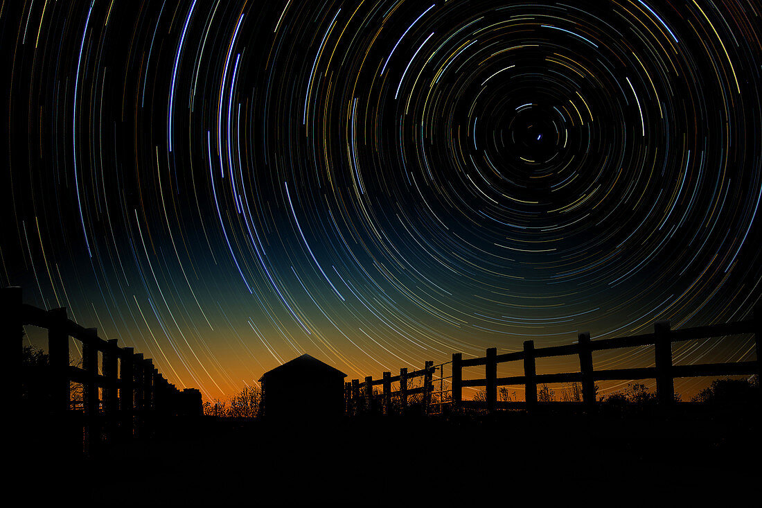 Star trails