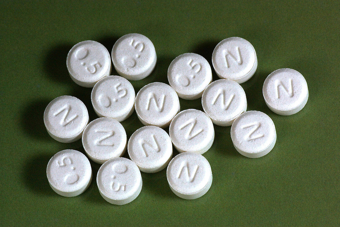 Lorazepam (0.5 mg) tablets