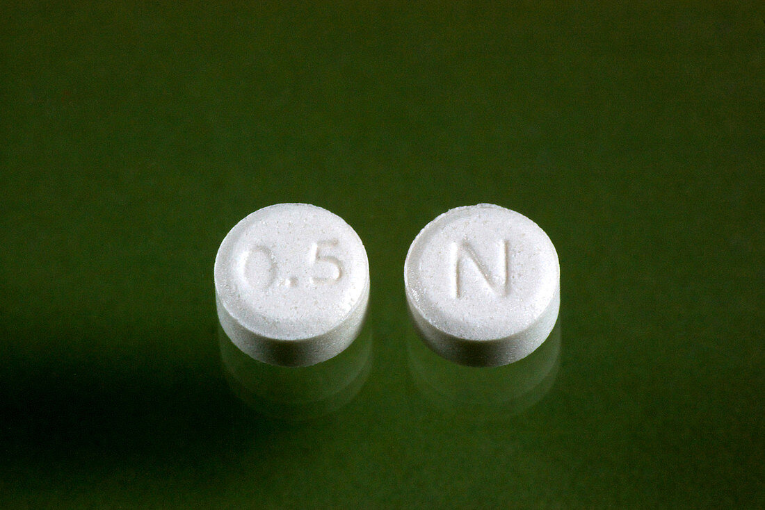 Lorazepam (0.5 mg) tablets