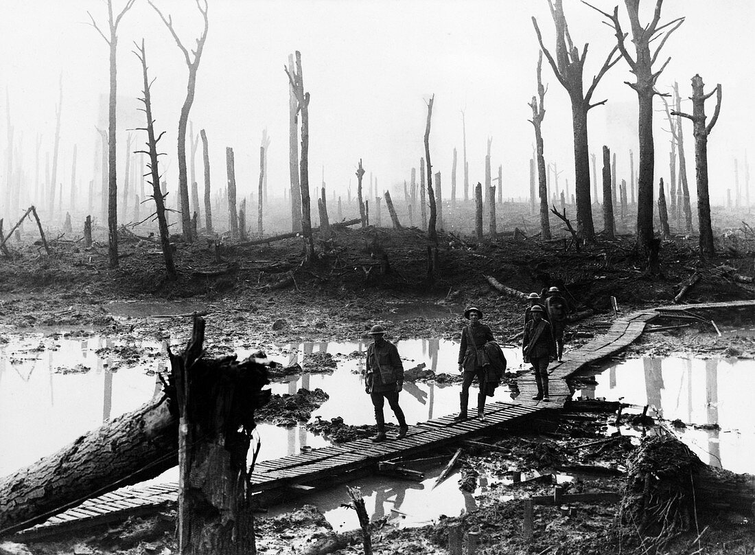WWI,Battle of Passchendaele,1917