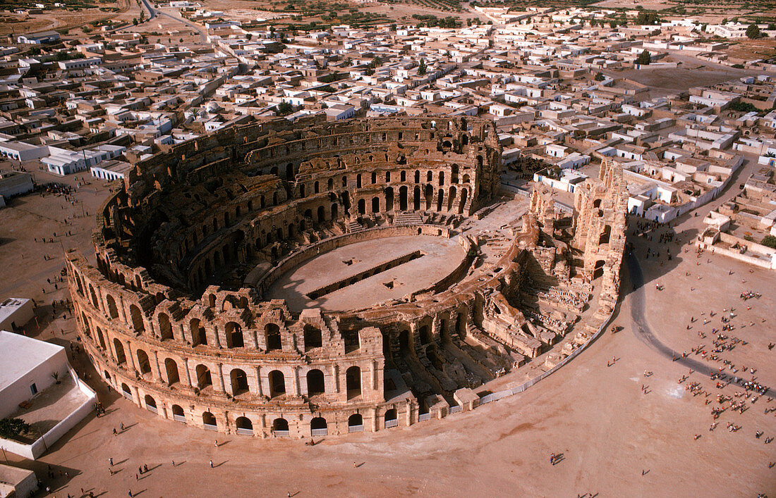 El Djem Coliseum,Tunisia