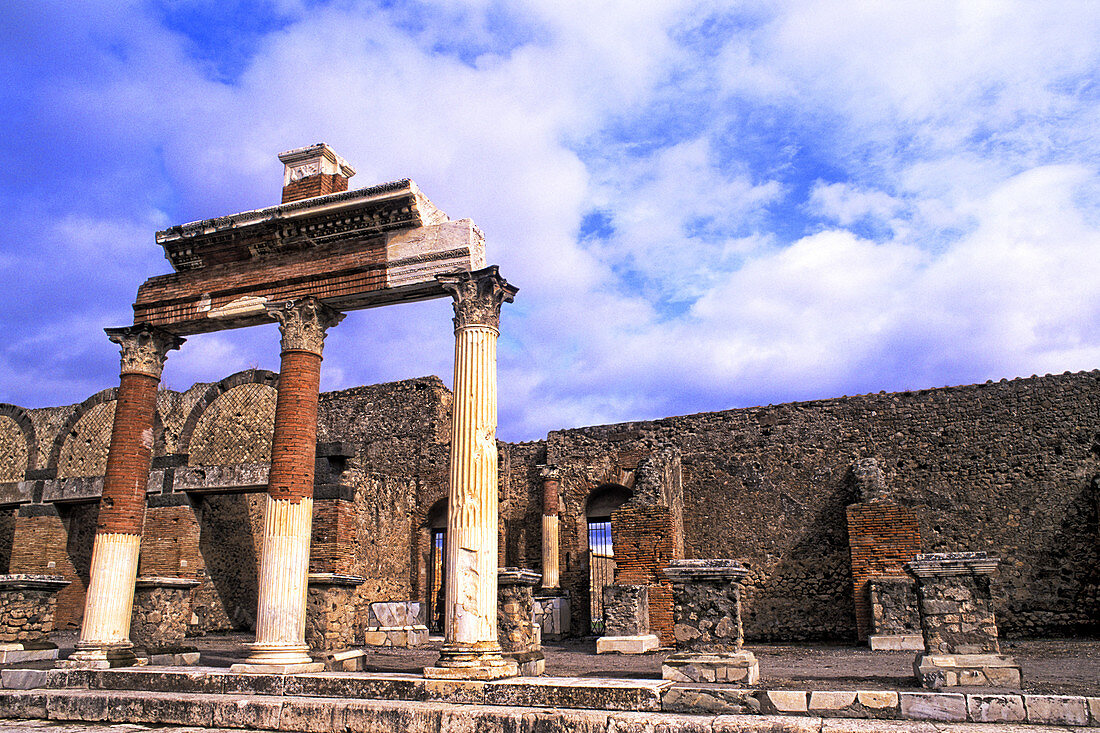 Ruins of Pompeii,Italy
