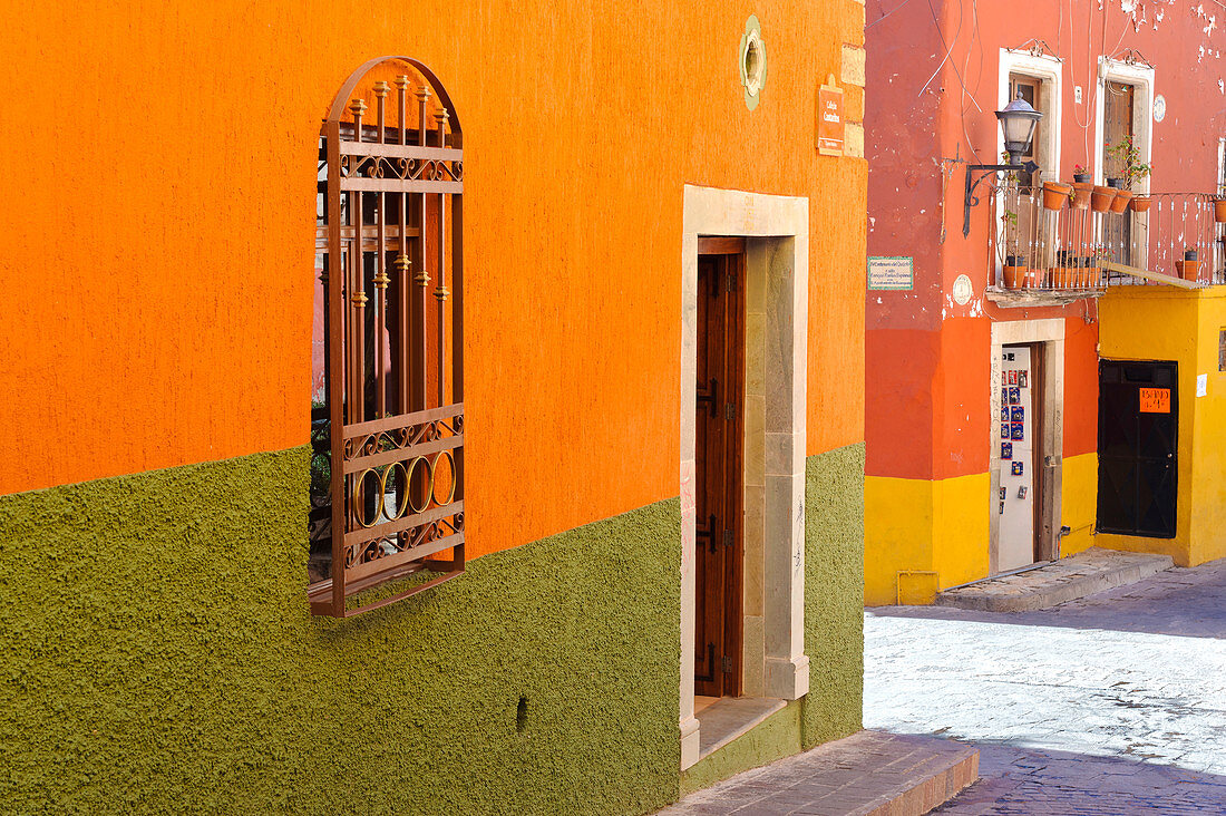 Colourful Street,Mexico