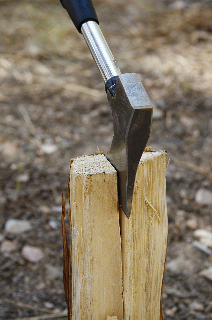 Ax Splitting a Log