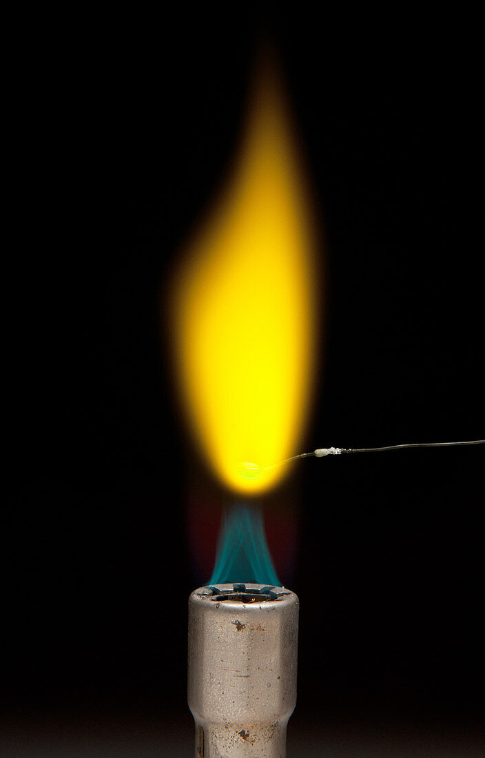 Sodium Chloride Flame Test