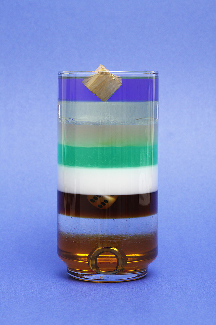 Liquids and Solids of Different Density