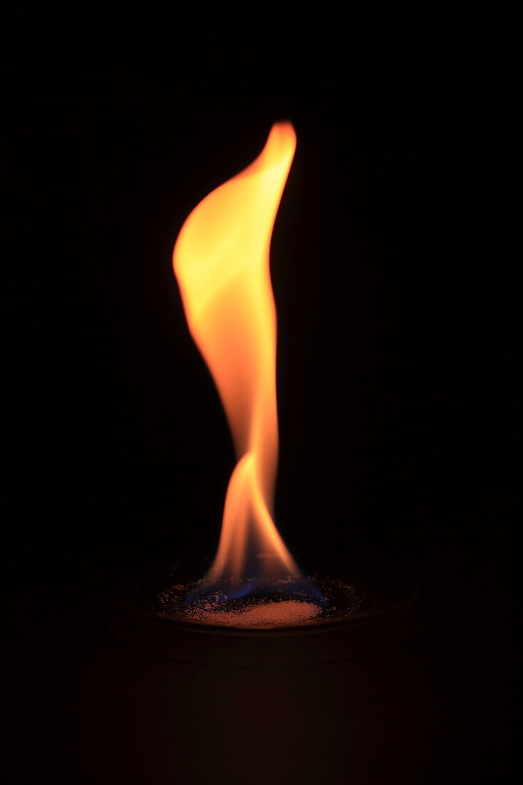Barium Copper(II) Chloride Flame Test
