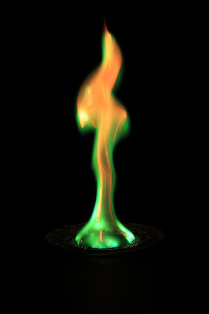Copper(II) Chloride Flame Test