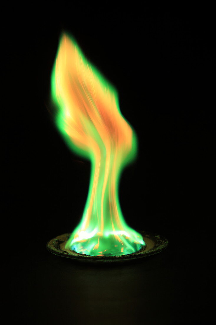 Copper(II) Chloride Flame Test