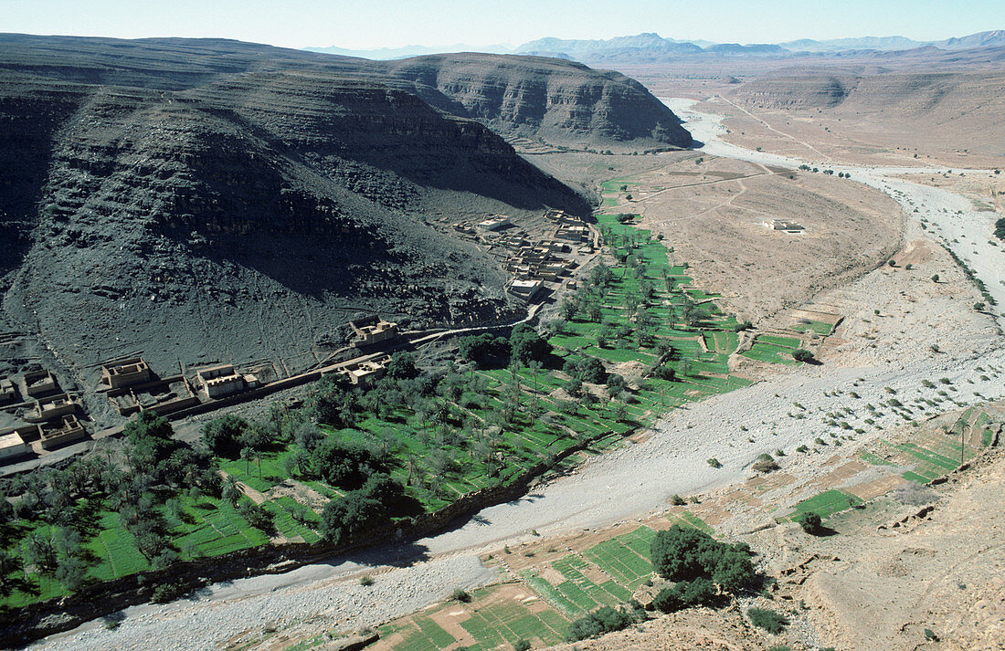 The Oasis Village of Amtoudi in Morocco