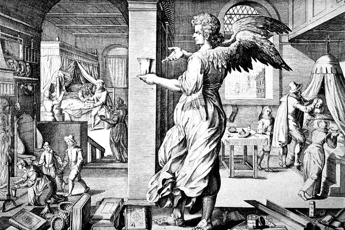Physician As Angel,17th Century