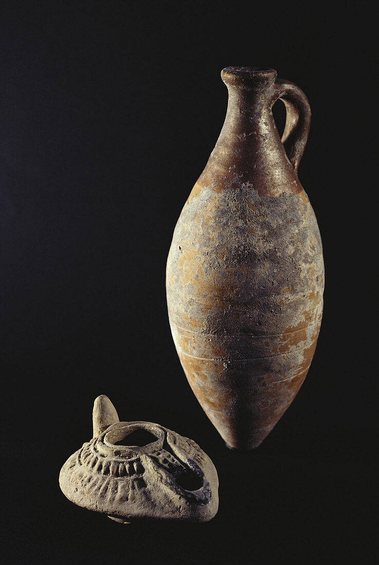 Anphor & Lamp from Old Ebla
