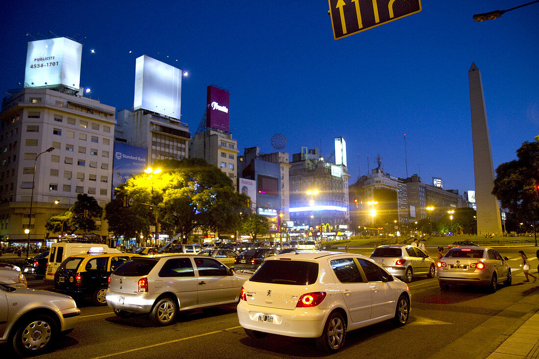 Avenida 9 de Julio in Buenos Aires