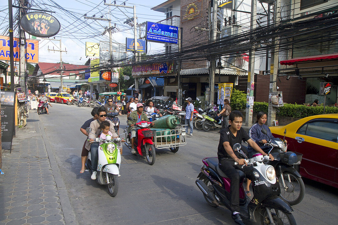 Street Scene,Thailand