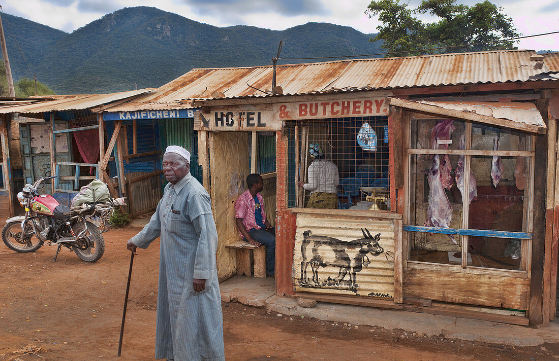 Hotel and Butchery in Village,Kenya