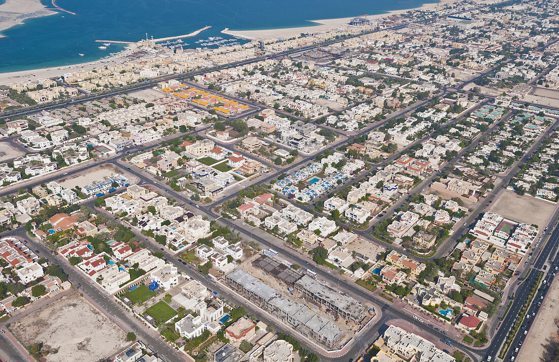 Aerial of Downtown Dubai