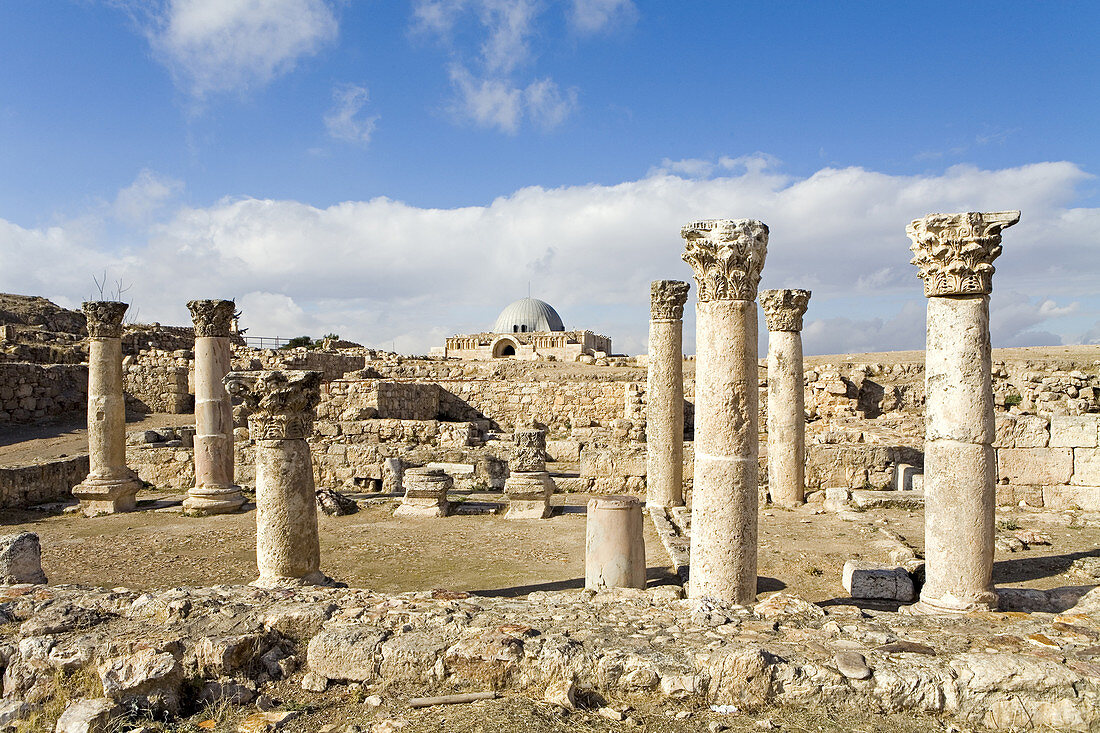 Byzantine Ruins,Amman Citadel,Jordan