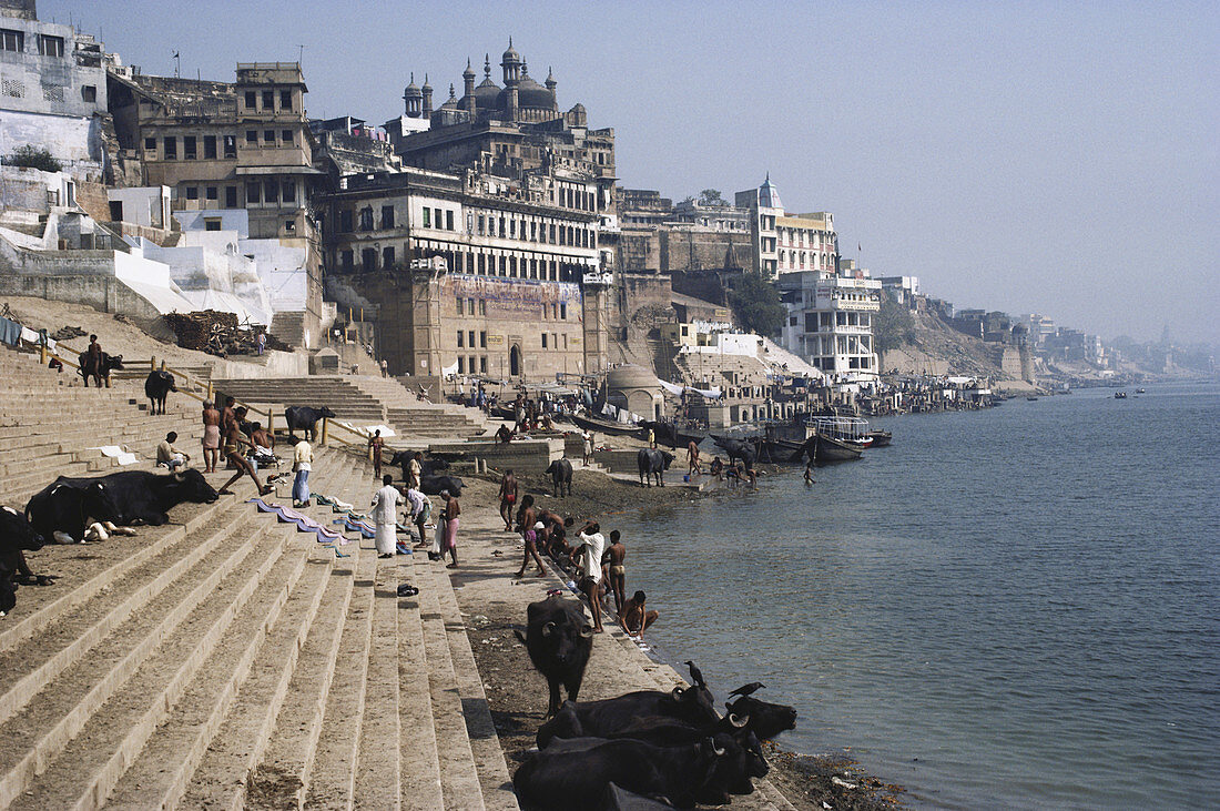 Varanasi on Ganges River,India