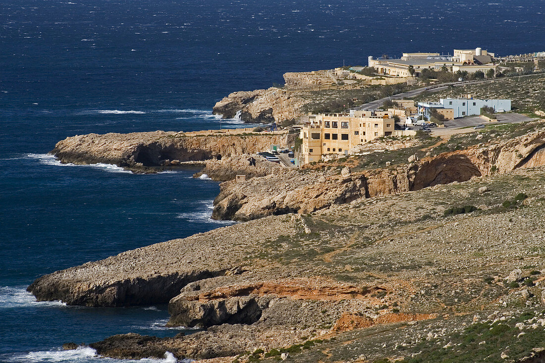 Coastline of Wied iz-Zurrieq,Malta