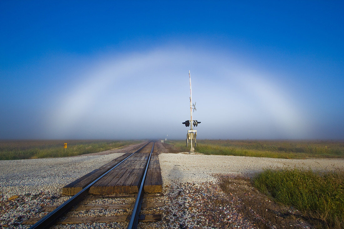 Train Track Fogbow
