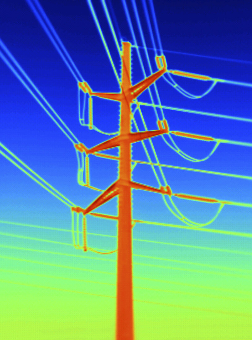 Transmission Tower Thermogram