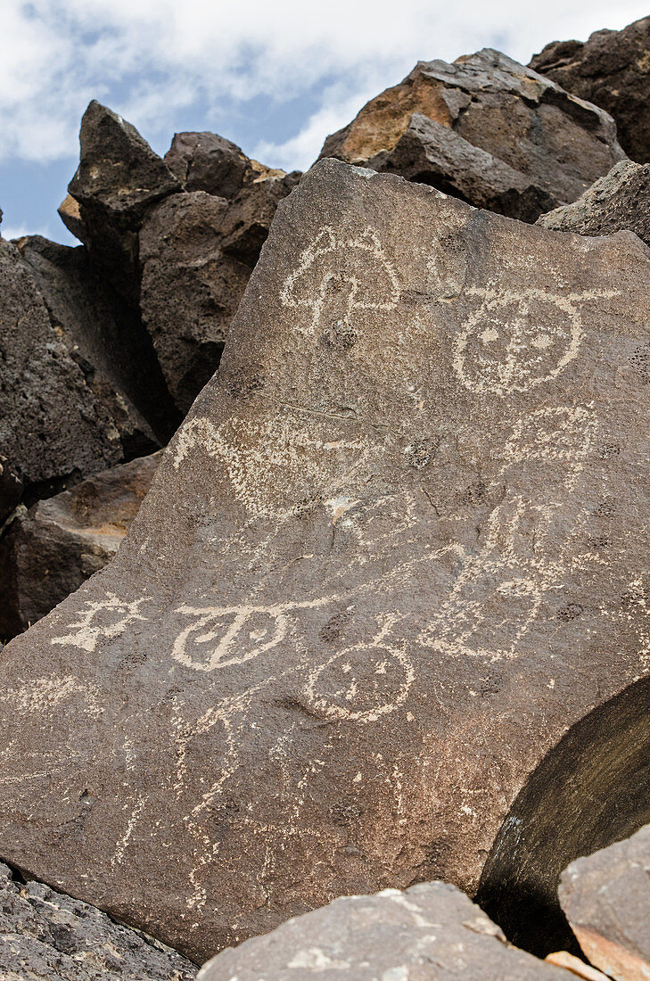 Native Americans Petroglyphs