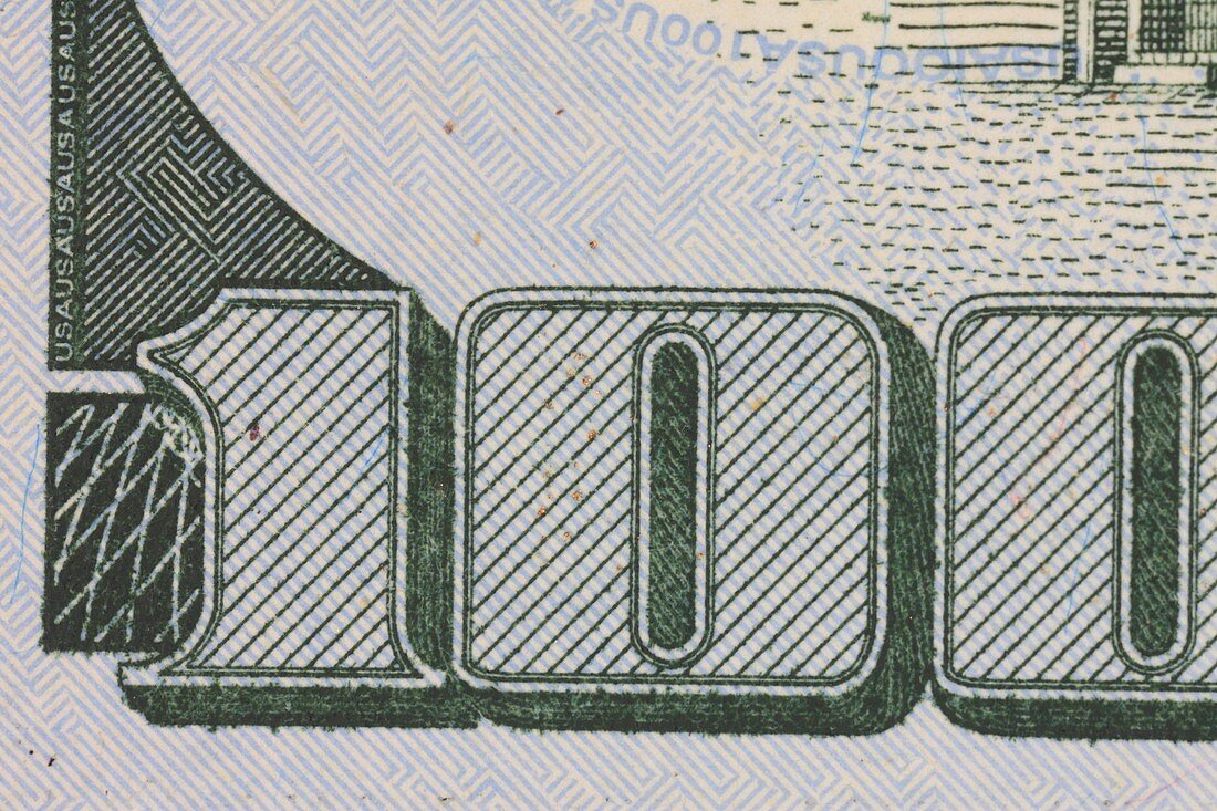 US 100 Dollar Bill Security Features