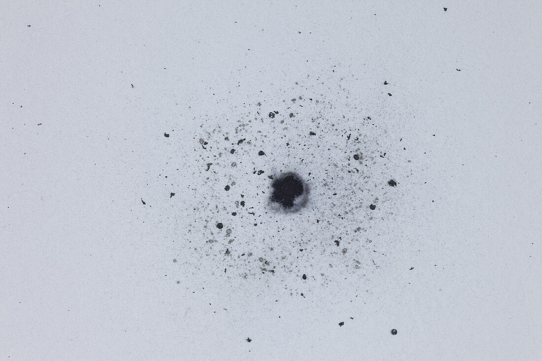 Gunshot Residue on Cotton Paper