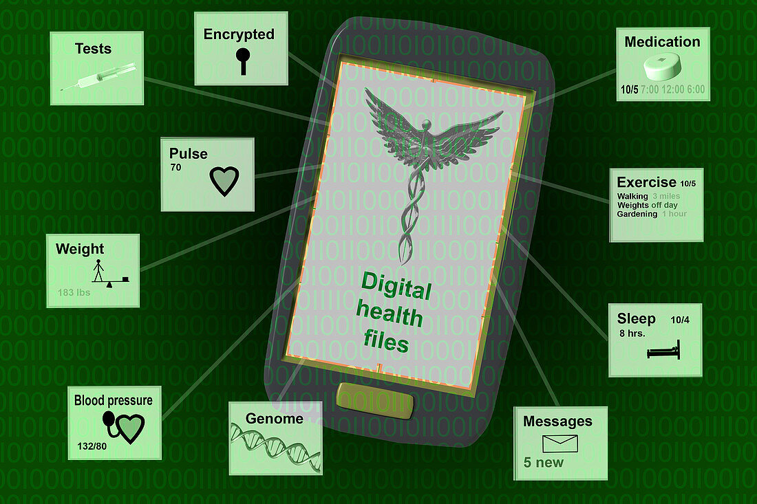 Digital Health,illustration