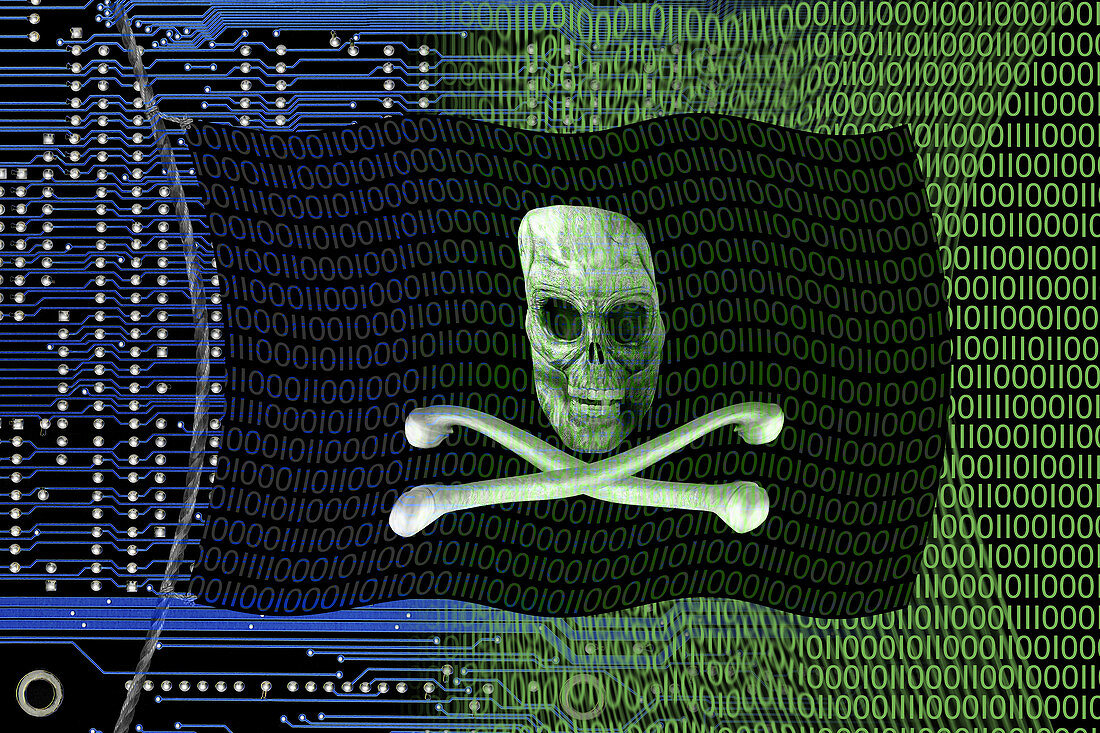 Digital Piracy,illustration