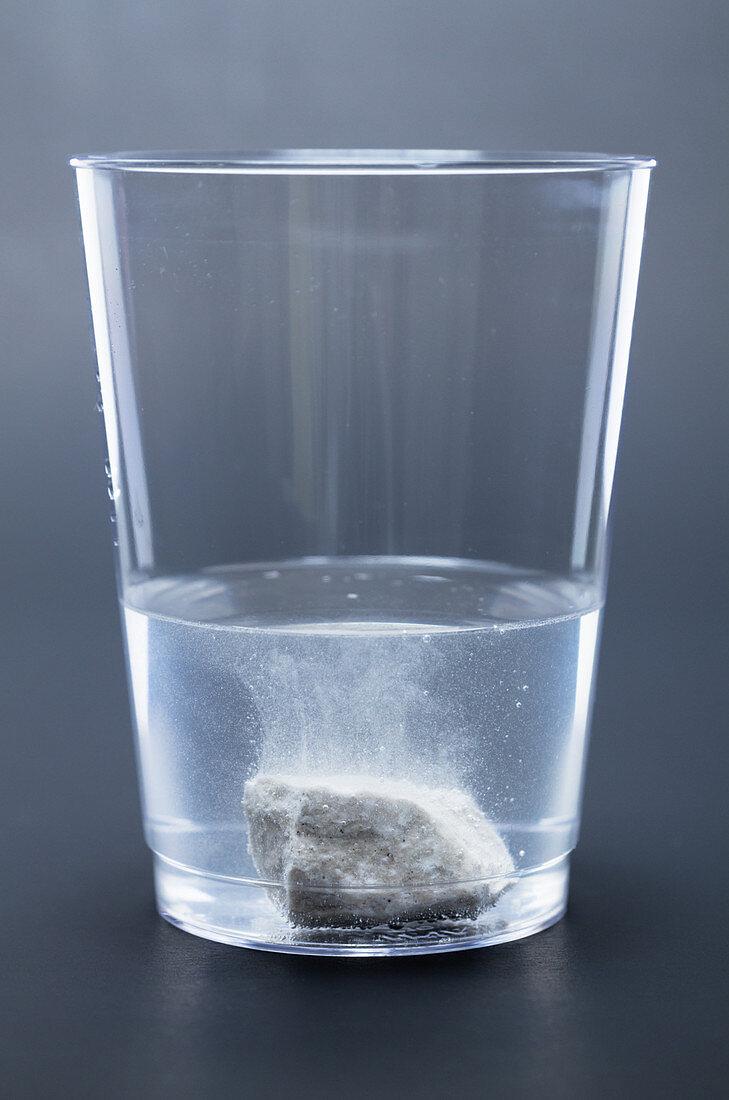 Limestone Reacting with Acid