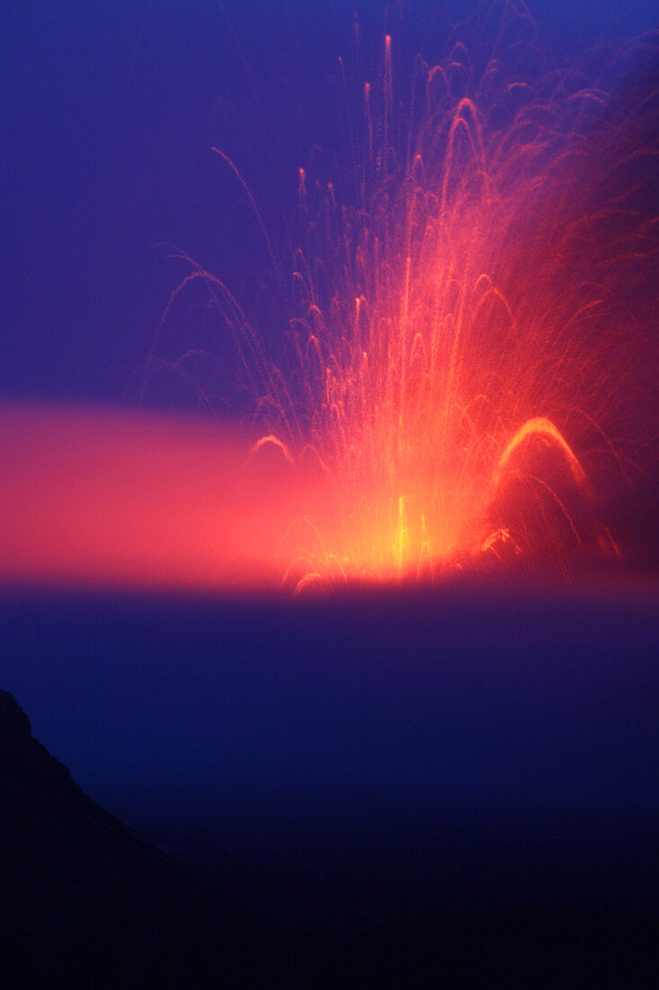 EyjafJallajokull Volcano,Fire Fountain