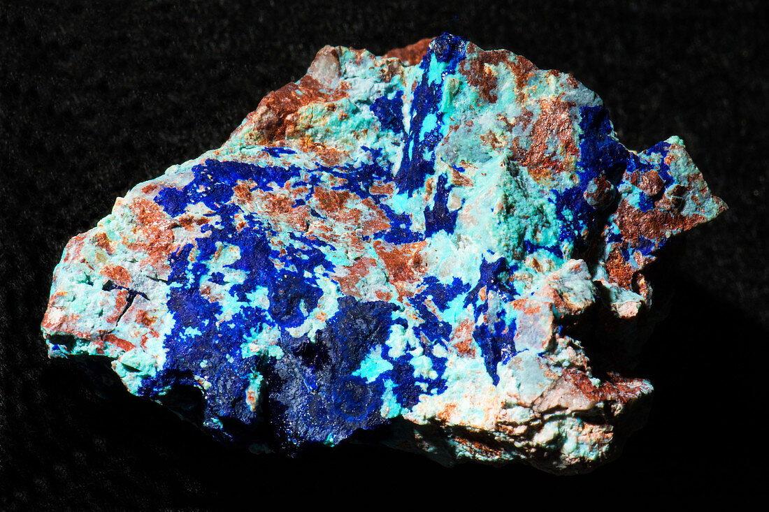 Azurite and Chrysocolla