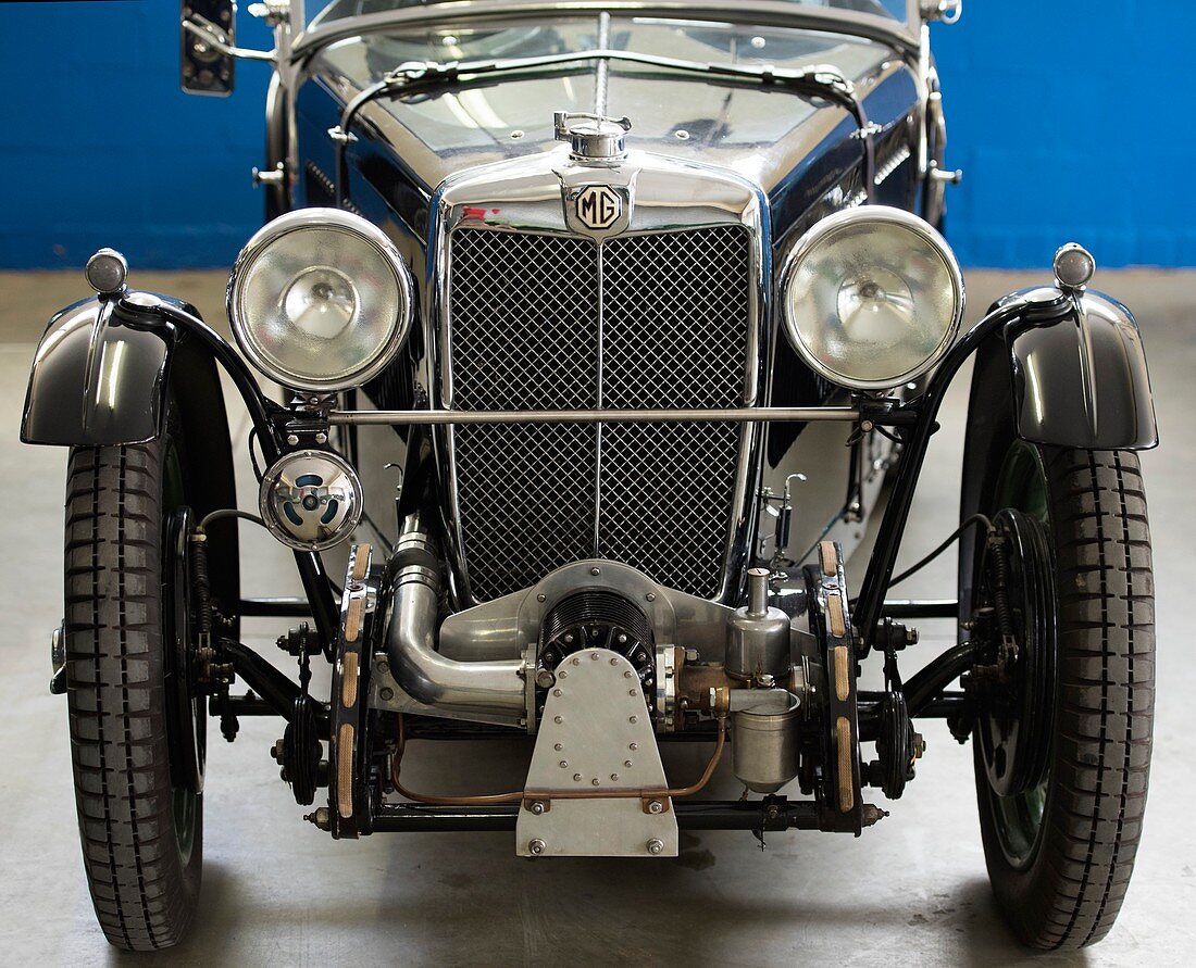 MG TC Vintage Vehicle with supercharger