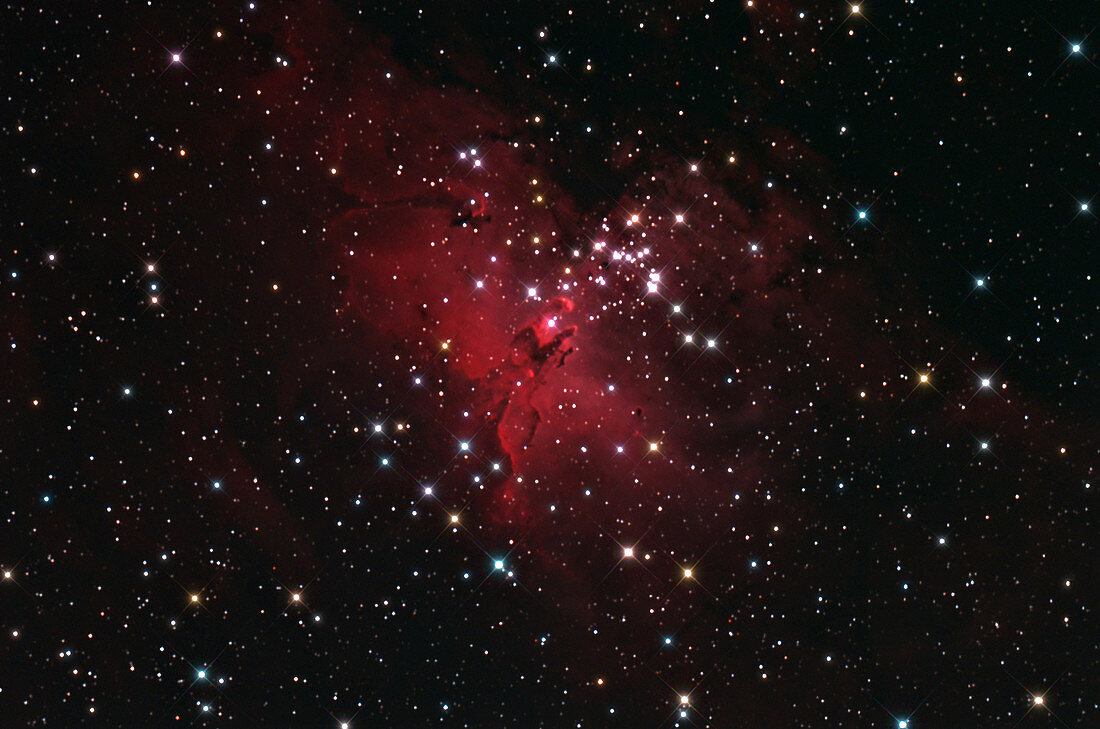 Eagle Nebulai M16 in Serpens