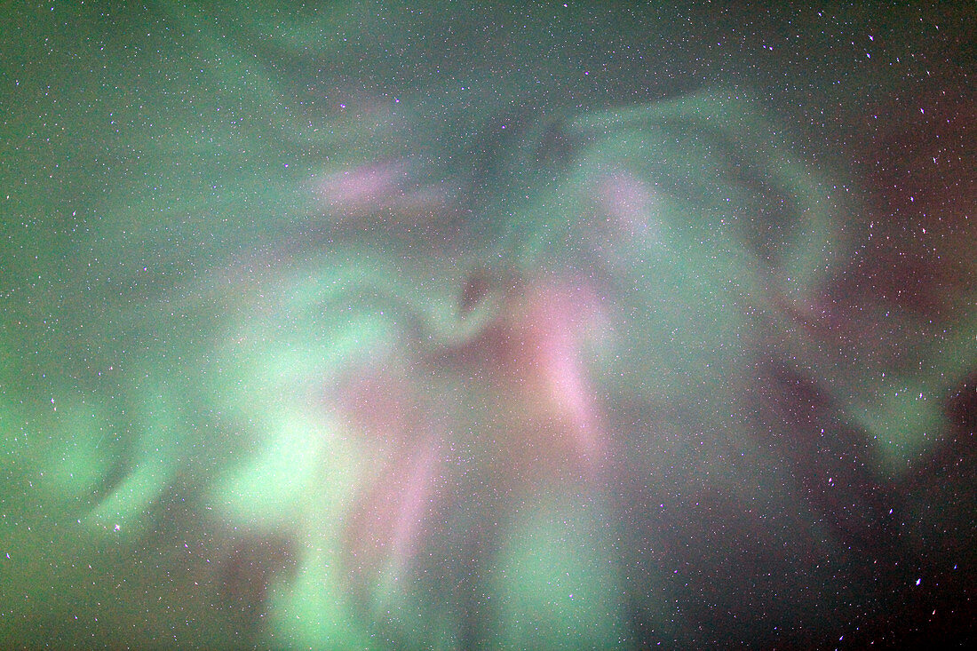 Coronal Aurora Borealis,Alaska