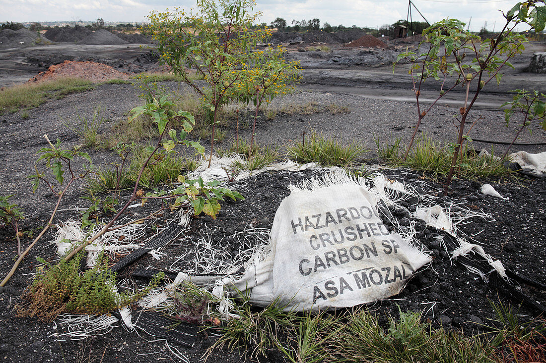 Abandoned coal mine,South Africa