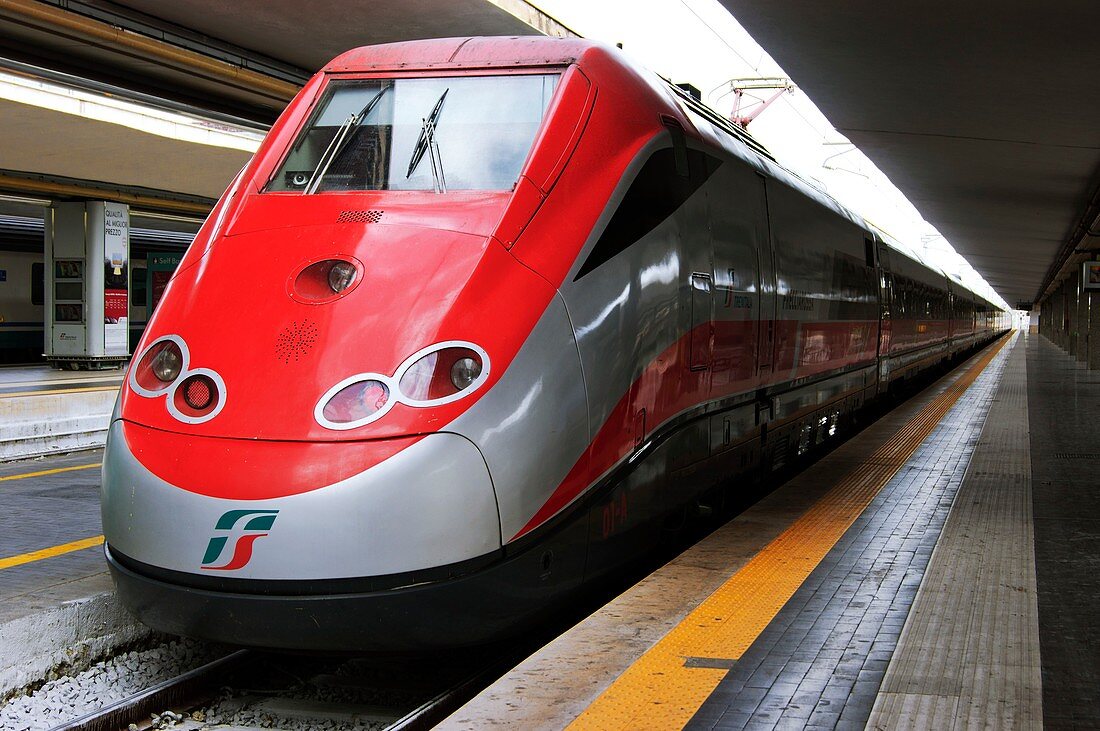 Frecciarossa train in Naples