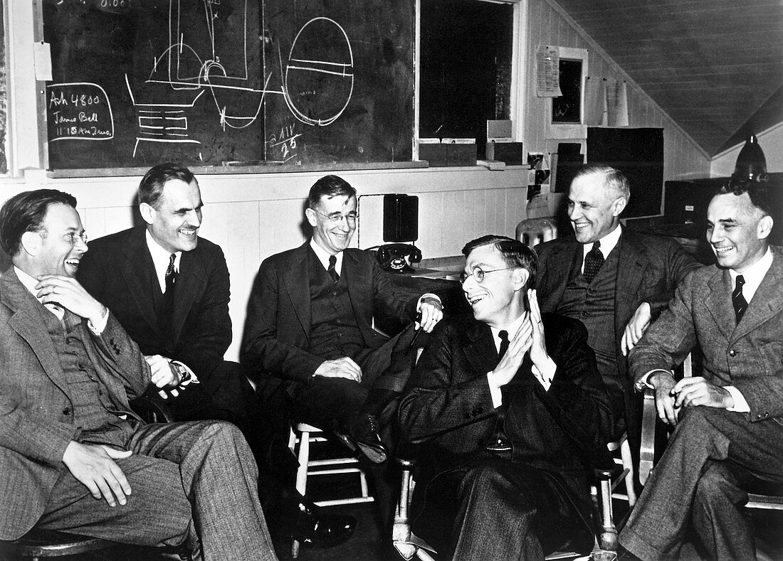 Berkeley cyclotron physicists,1940