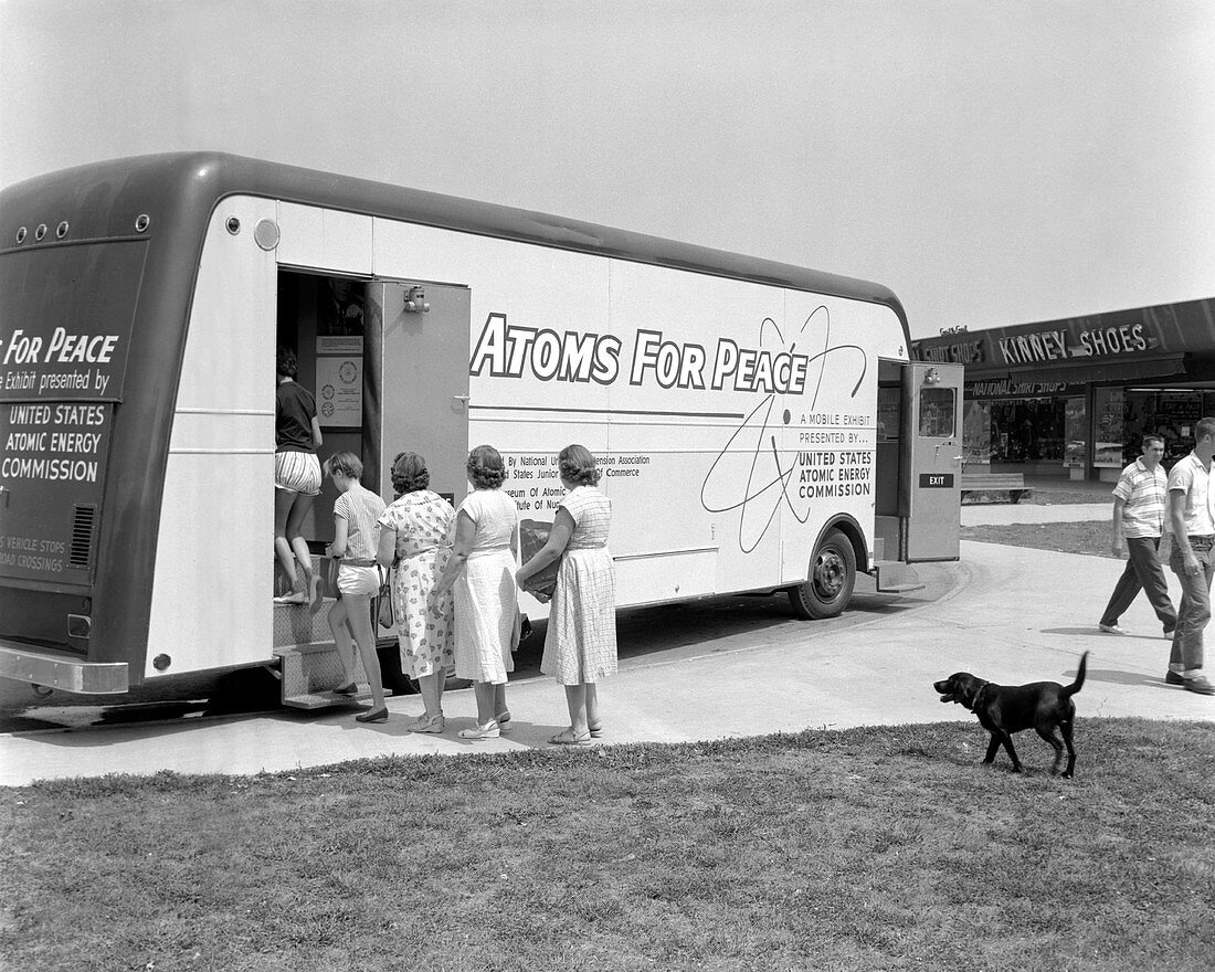 Atoms for Peace roadshow,1957