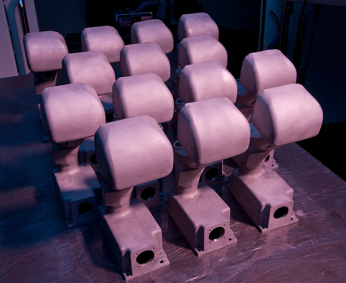 Sintering manufactured joysticks