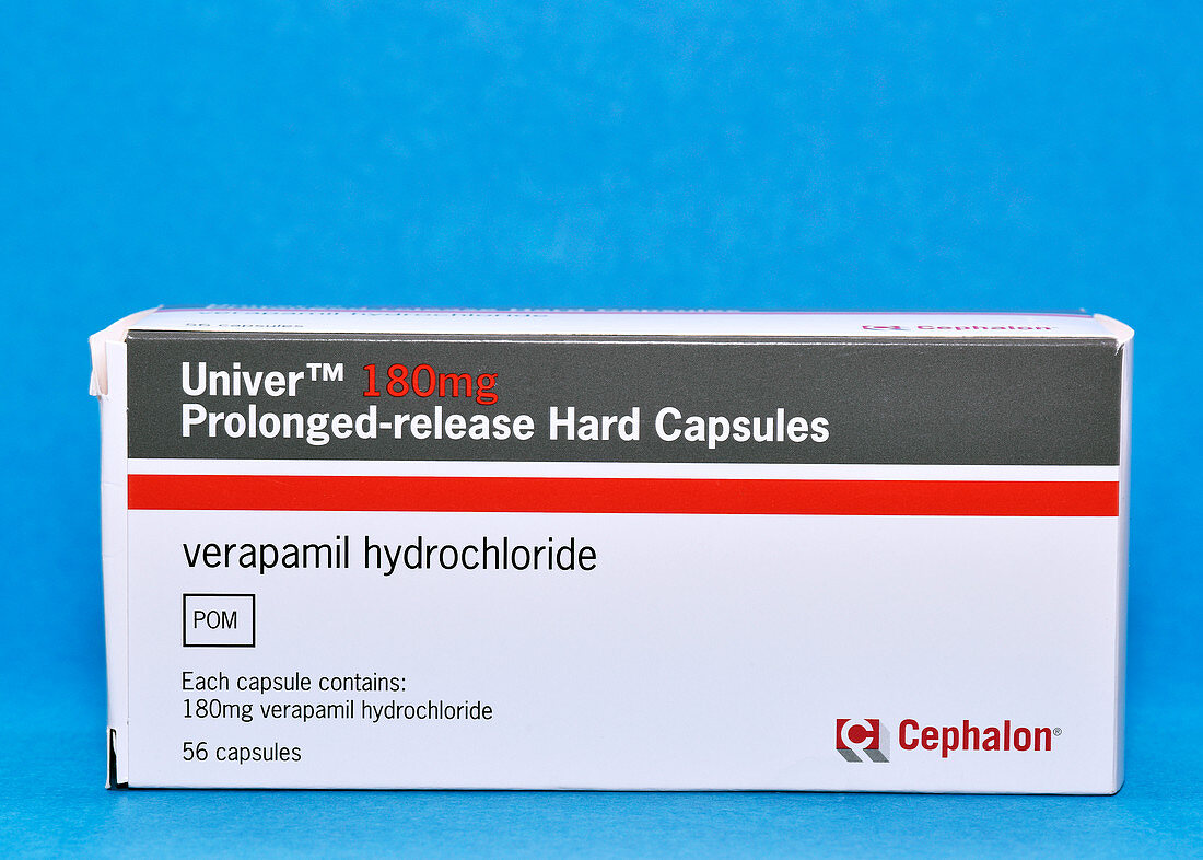 Verapamil high blood pressure drug
