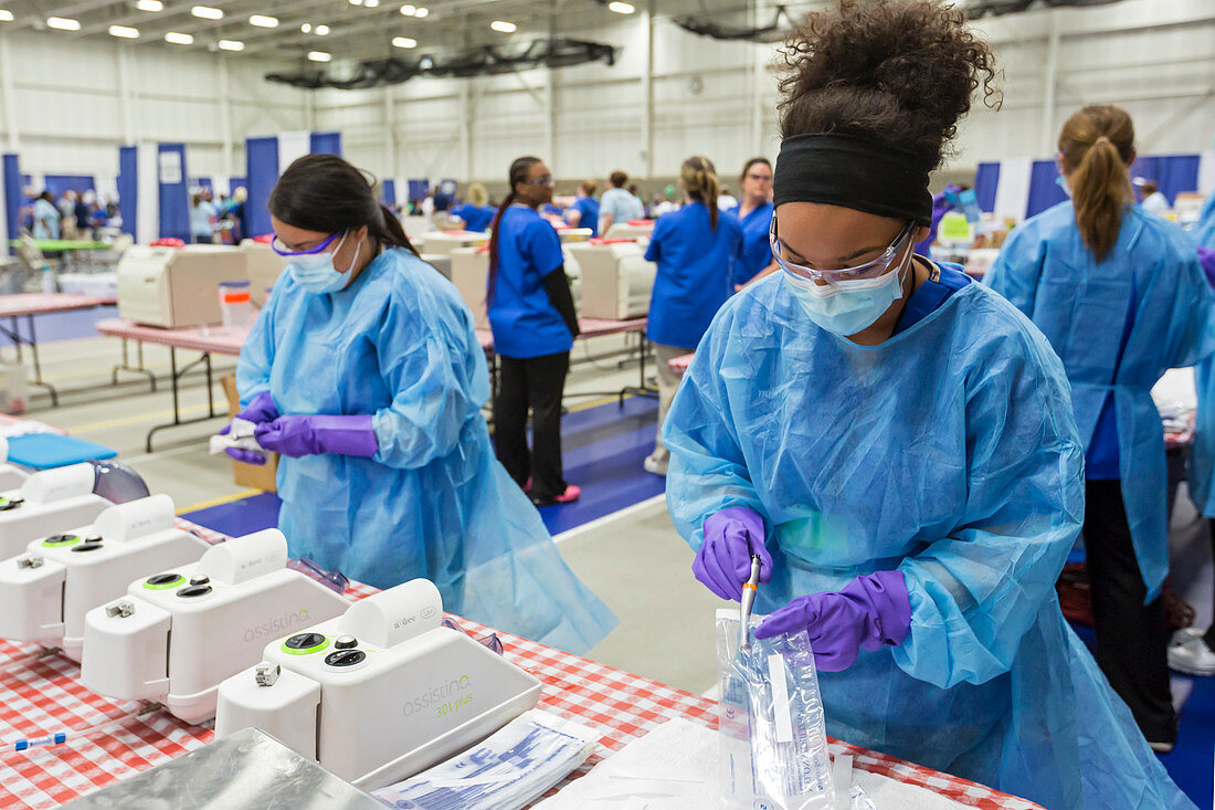 Mission of Mercy free dental clinic,USA
