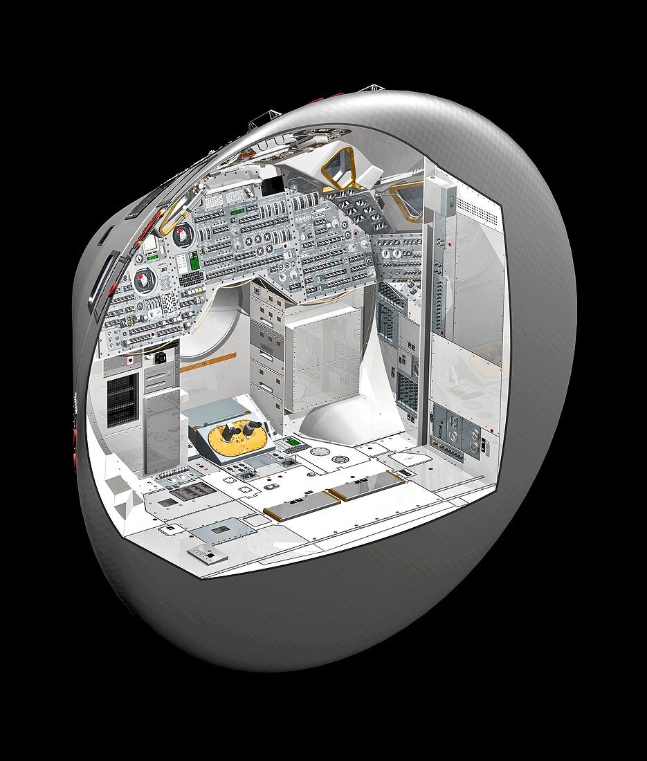 Apollo Command Module,illustration