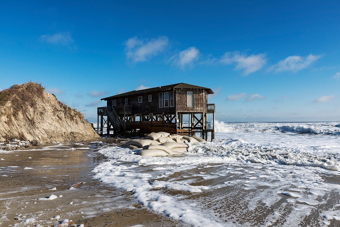 Stilted beach house,Nags Head,USA