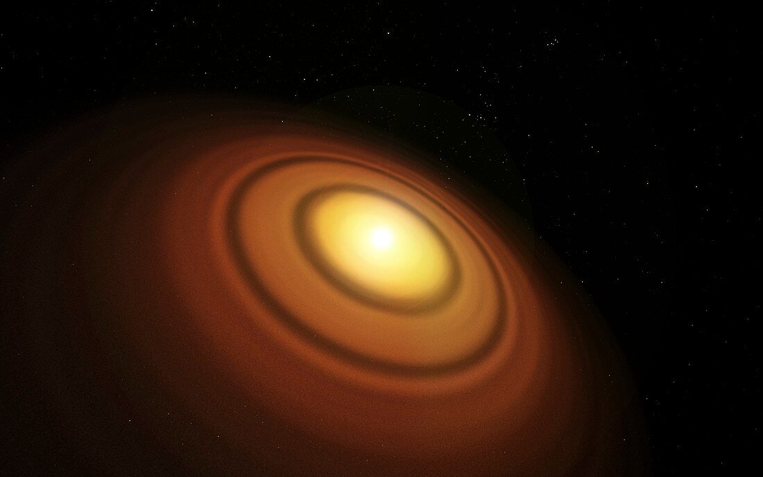 TW Hydrae protoplanetary disc