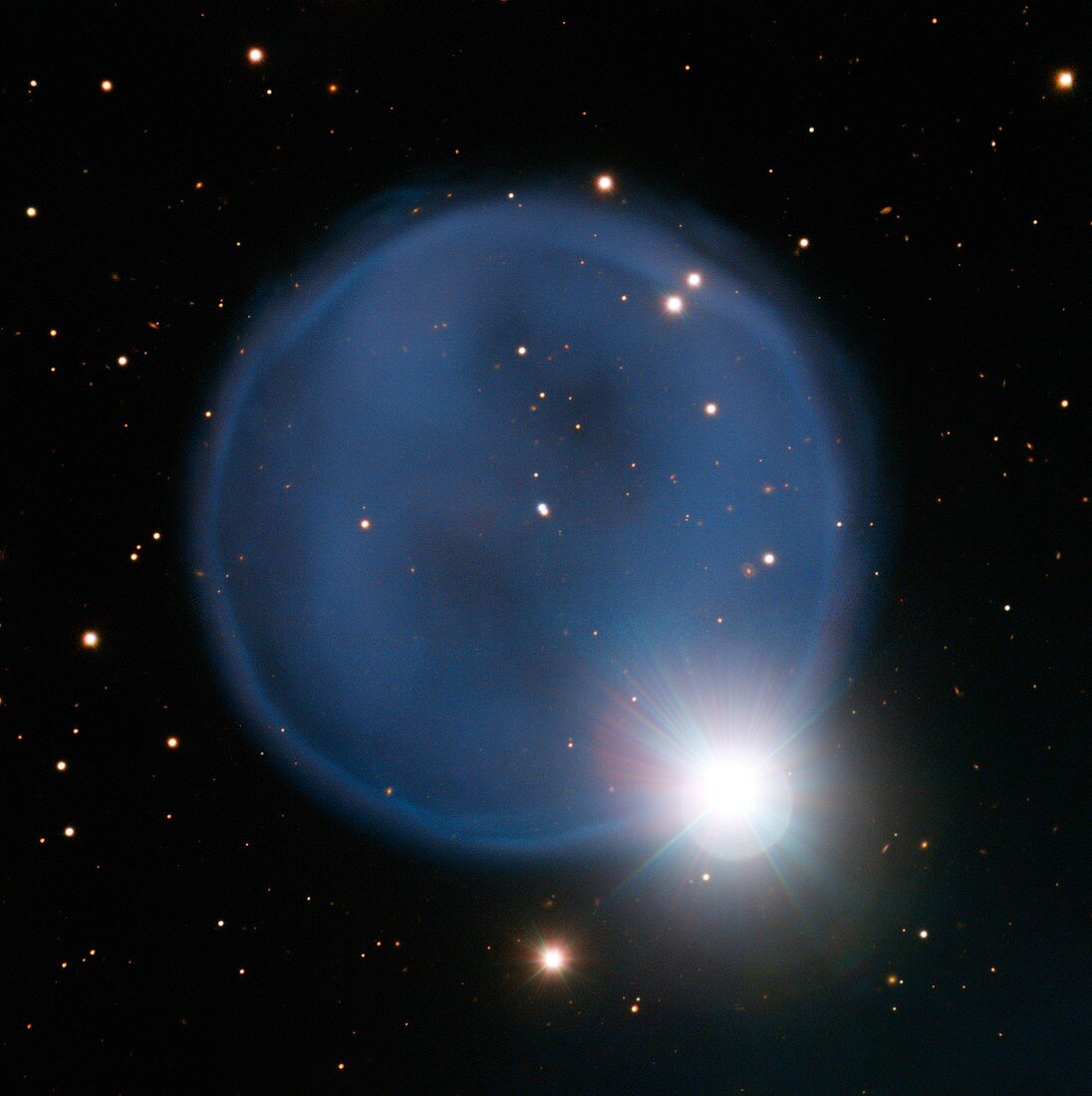 Planetary nebula Abell 33,optical image