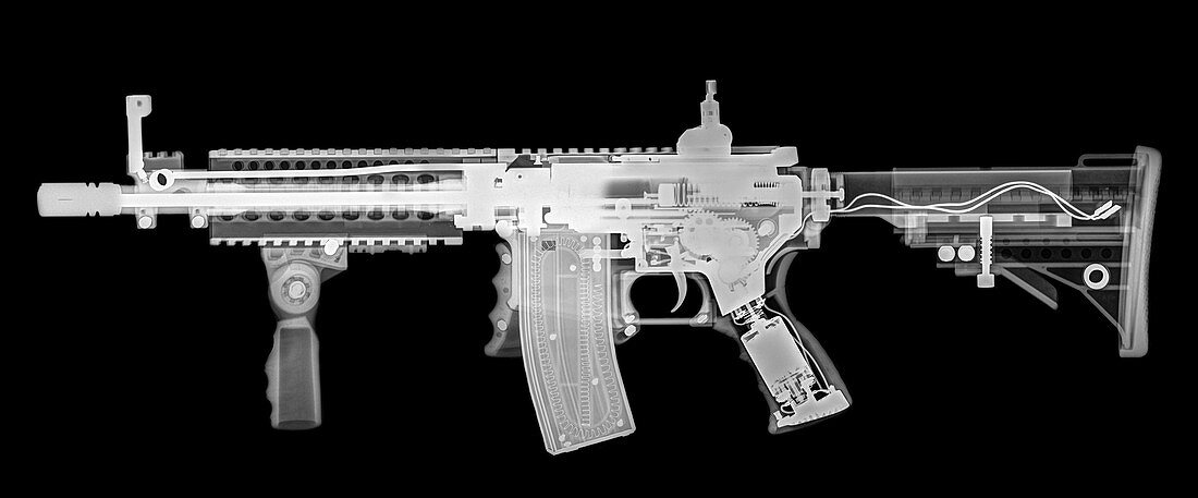 Toy imitation m-16 assault rifle