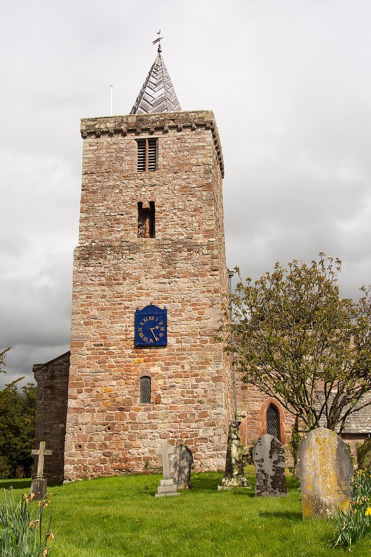 Anglo Saxon church tower,Cumbria,UK